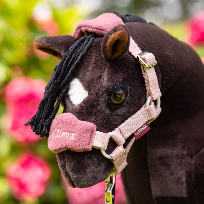 LeMieux Toy Pony Vogue Headcollar - Pink Quartz-2